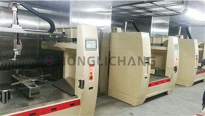 Fram- och återgående målningslinje